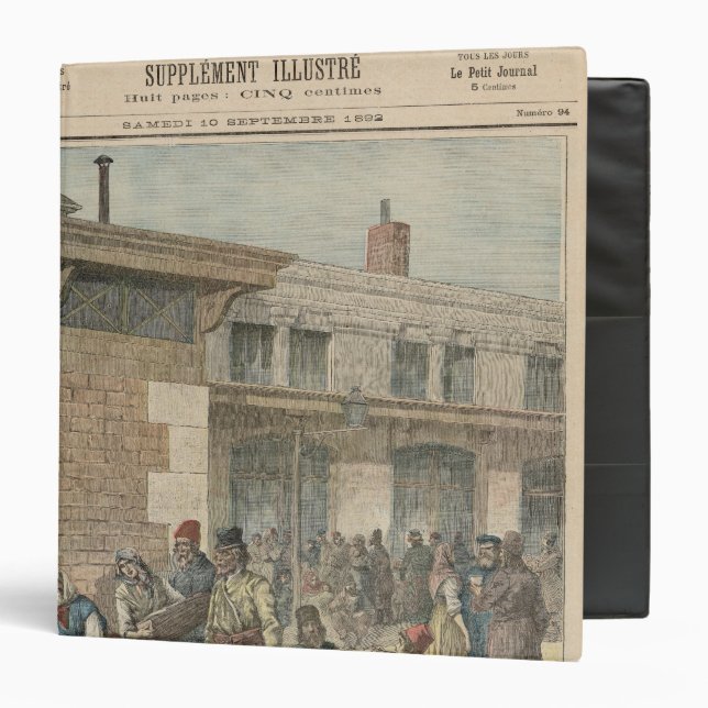 Jewish Refugee Camp Binder (Front/Inside)
