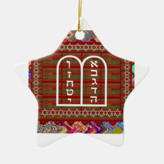 Jewish Religious Spiritual Ritual Art effects gift Ceramic Ornament