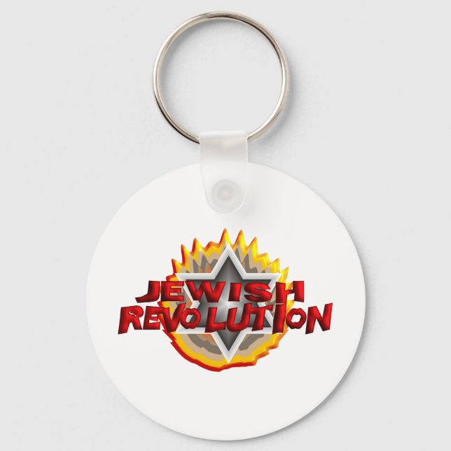 Jewish Revolution Keychain (Front)