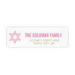JEWISH STAR modern bat mitzvah pink gold simple<br><div class="desc">Setup as a template it is easy to customize with your own text - make it yours! - - - - - - - - - - - - - - - - - - - - - - - - - - - - - - - - - -...</div>