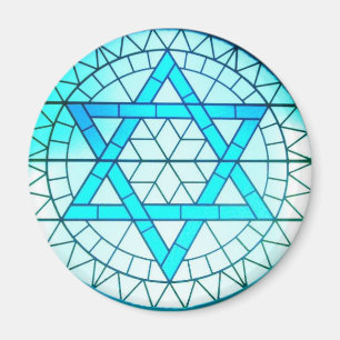Jewish Star of David Magnet