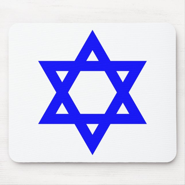 ✡︎ Jewish Star of David Mouse Pad (Front)