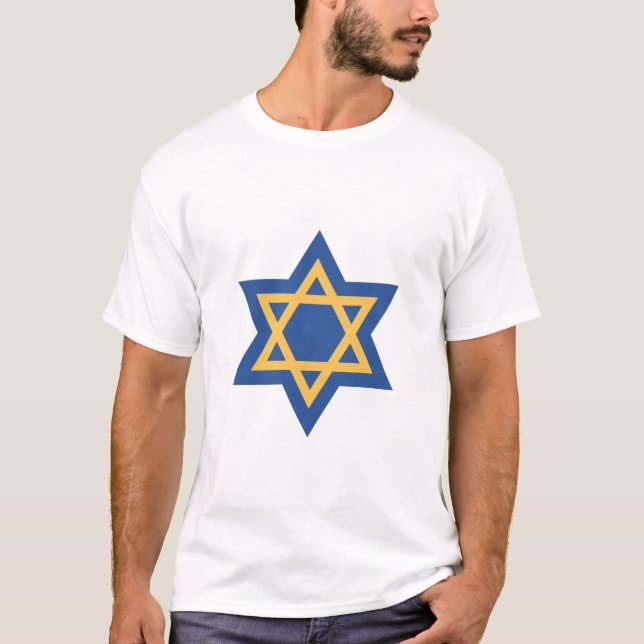 Jewish Star of David T-Shirt (Front)