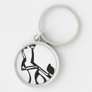 Jewish Tango Keychain