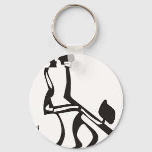 Jewish Tango Keychain