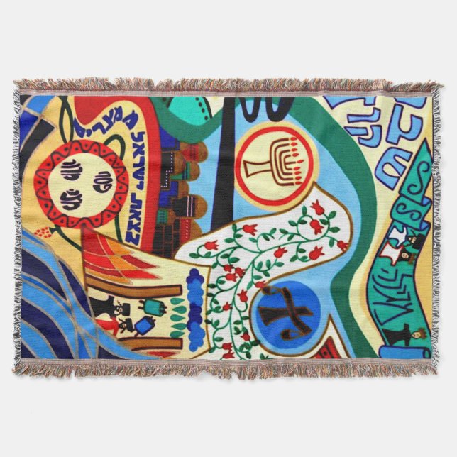 jewish  throw (Front)