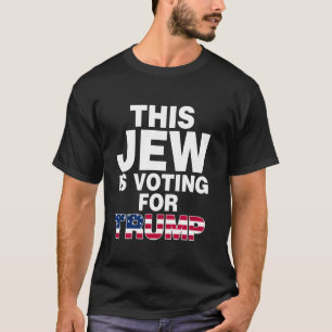 Jewish Trump Voter Republican Israel Donald Trump  T-Shirt
