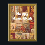 Jewish vintage image holiday postcard<br><div class="desc">Vintage Jewish images from the Windsor collection</div>