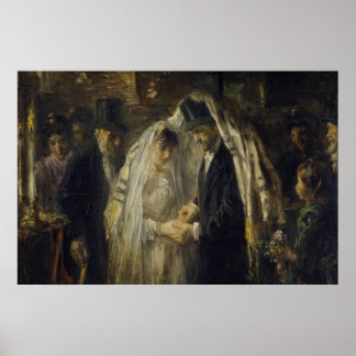 Jewish Wedding oil painting by Thomas Anshutz Post Poster