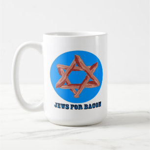 JEWS FOR BACON COFFEE MUG