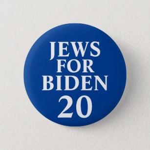 Jews For Biden Button