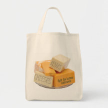 Jews for Cheeses Organic Shopping Tote