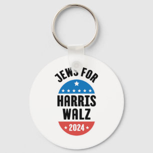 Jews For Harris Wheimer 2024 Keychain