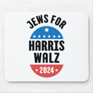 Jews For Harris Wheimer 2024  Mouse Pad