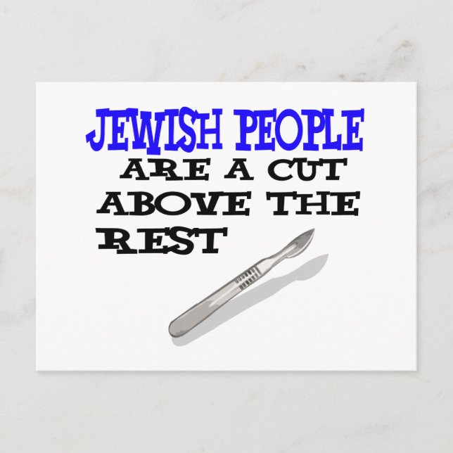 Jews Postcard (Front)