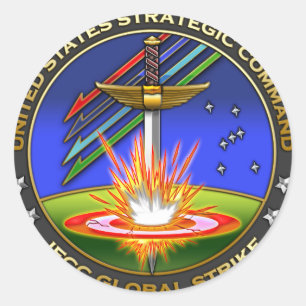 JFCC for Global Strike and Integration Classic Round Sticker