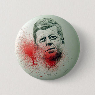 JFK 2 INCH ROUND BUTTON