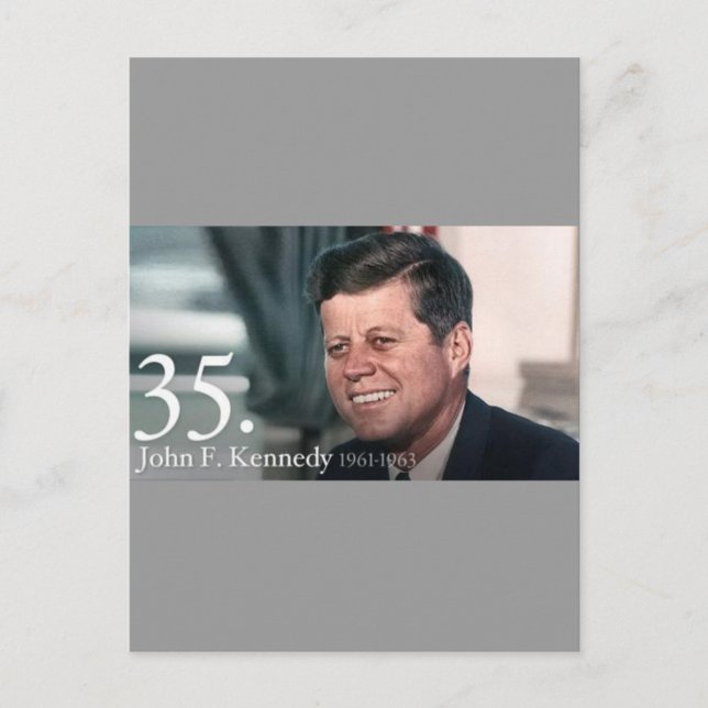 JFK 35 POSTCARD (Front)