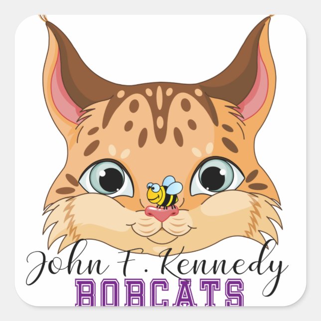 JFK Bobcats stickers (Front)