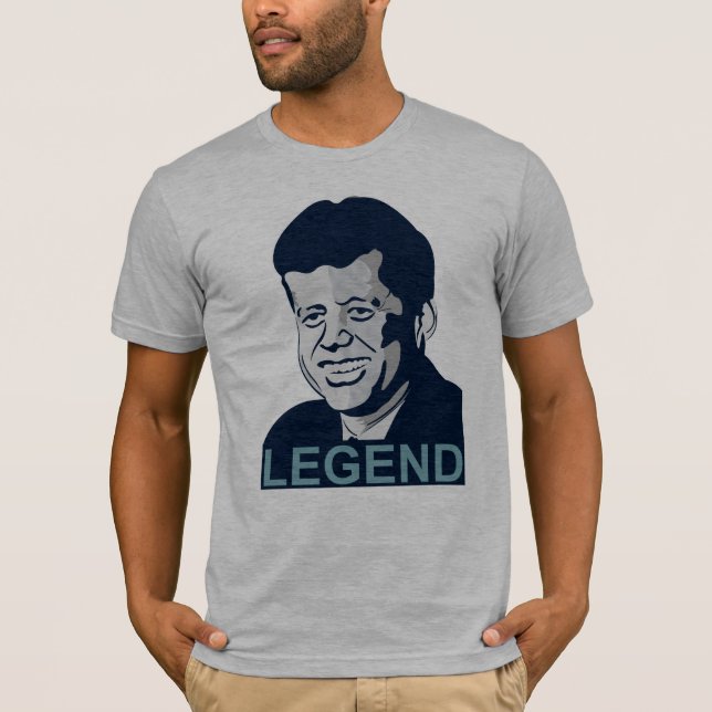 JFK illustrated - T-Shirt (Front)