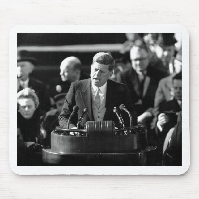 JFK Inauguaration Mouse Pad (Front)