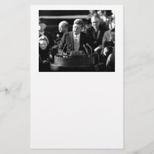 JFK Inauguaration Stationery