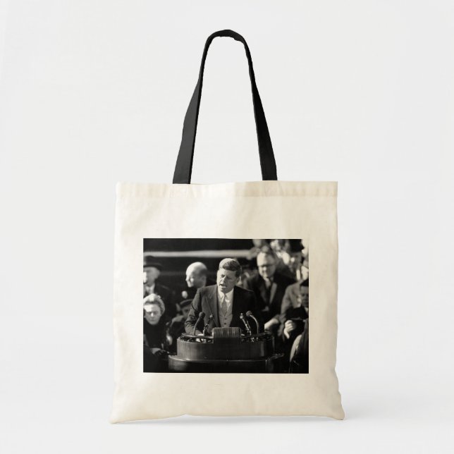 JFK Inauguaration Tote Bag (Front)