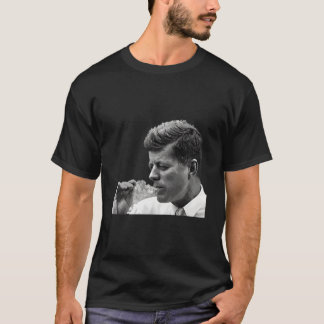 Jfk John F Kennedy Cigar Smoking Smoker T-Shirt