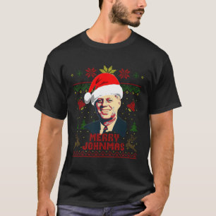 Jfk John F Kennedy Merry Johnmas T-Shirt