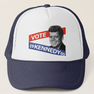 JFK Kennedy Election Trucker Hat