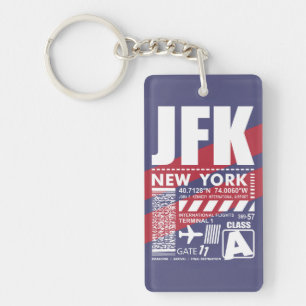 JFK New York Airport Keychain