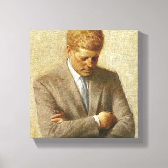 JFK Painting On Canvas (Front)