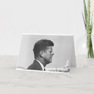 JFK "Peaceful Revolution" Quote Gifts Cards & Tees