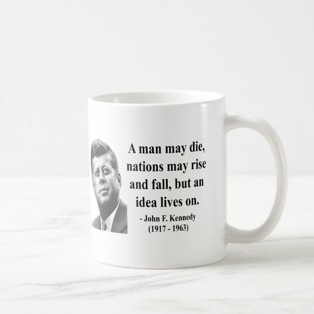 JFK Quote 4b Coffee Mug (Right)