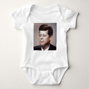 JFK Repair The Roof Famous Quote Baby Bodysuit