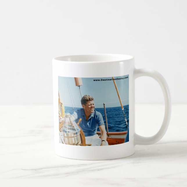 JFK Sailing Coffee Mug (Right)