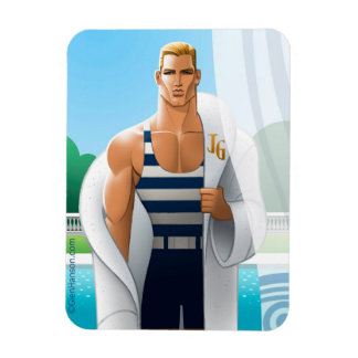 “JG” Premium Flexi Magnet by Glen Hanson