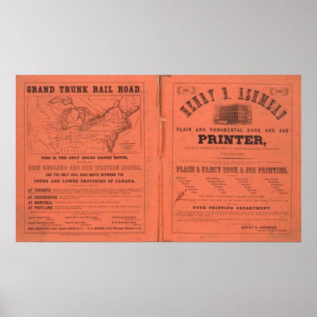 JH Colton and Company Poster (Front)