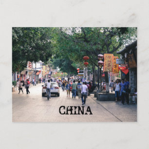 Jian Shui, Carte postale chinoise