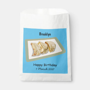 Jiaozi / Chinese dumplings cartoon illustration Favour Bag