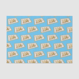 Jiaozi / Chinese dumplings cartoon illustration Tissue Paper