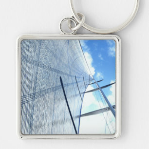 Jib Sail and Mast Picture Keychain