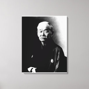 Jigoro Kano Wrapped Canvas