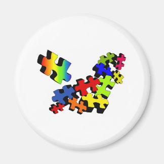 Jigsaw Jumble Magnet