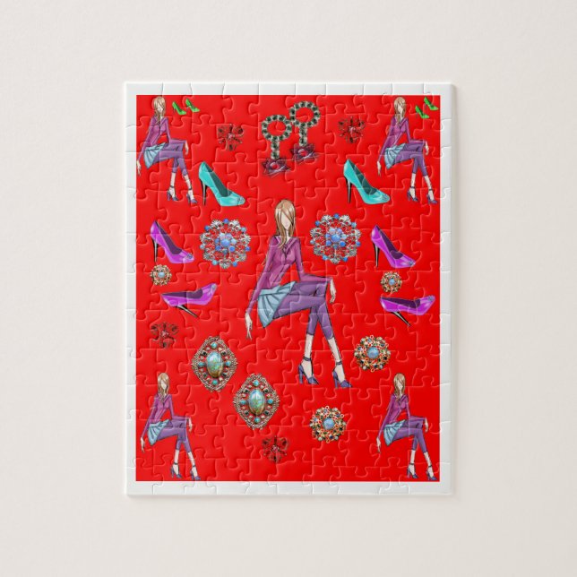 Jigsaw Puzzle (Vertical)