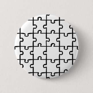 Jigsaw Puzzle 2 Inch Round Button