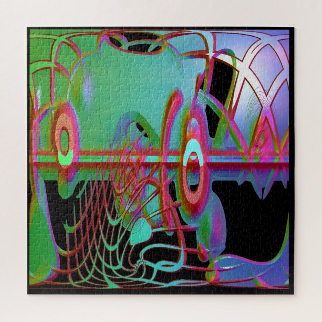 Jigsaw Puzzle Abstrait (Vertical)