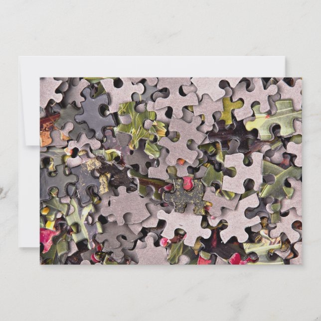 Jigsaw puzzle background (Front)