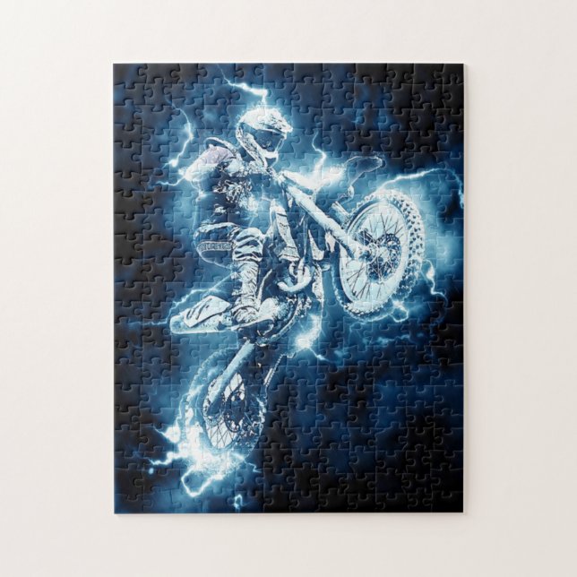 Jigsaw Puzzle Bike Personnalisé (Vertical)