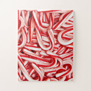 Jigsaw Puzzle Candy Canes